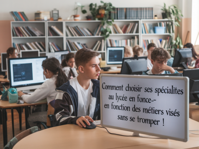 Comment choisir ses spécialités au lycée en fonction des métiers visés sans se tromper