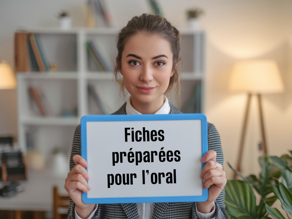 Réussir une épreuve d'anglais orale: fiches prêtes à l'emploi et phrases de transition pour impressionner le jury